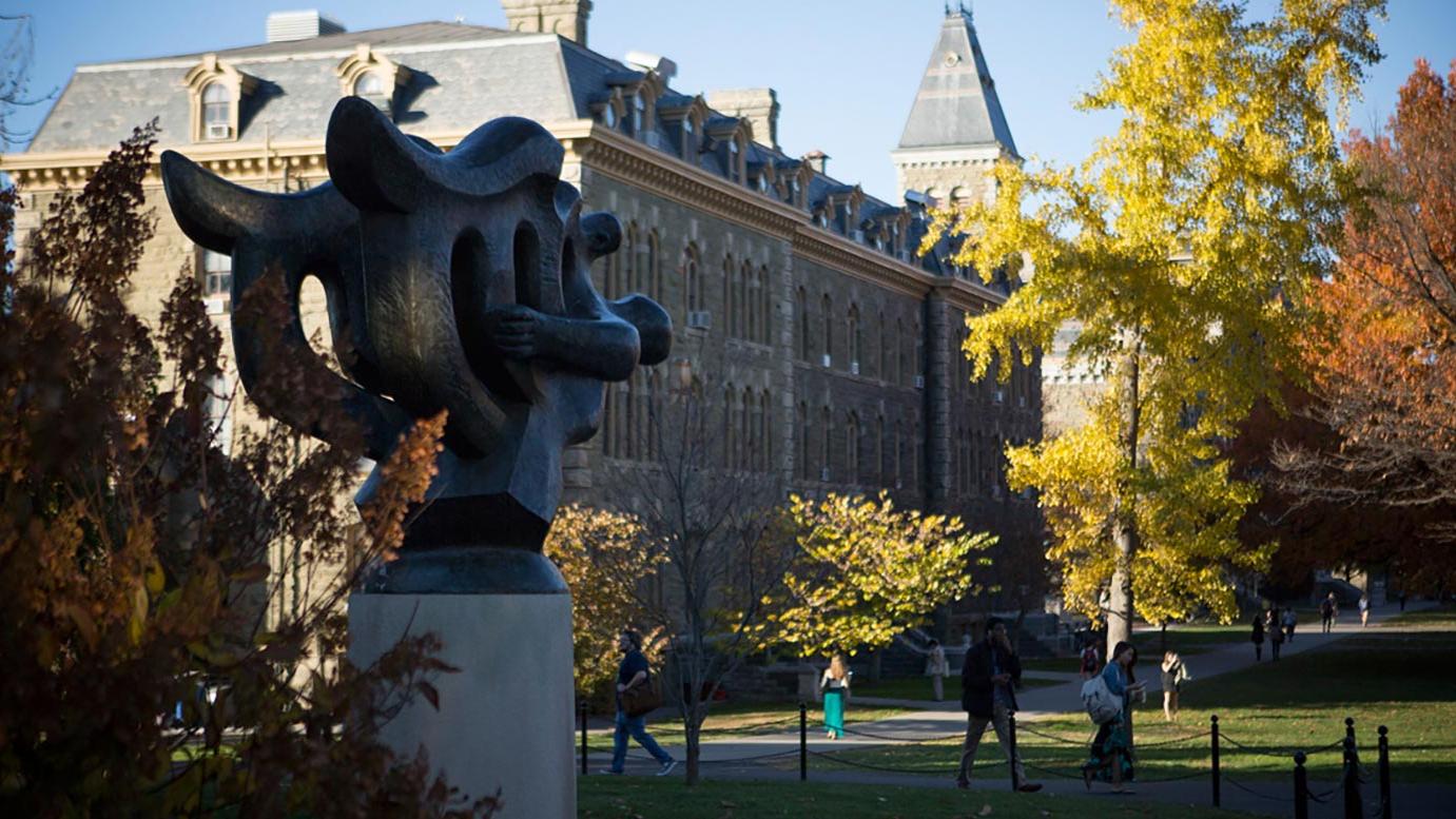 Morrill Hall in fall